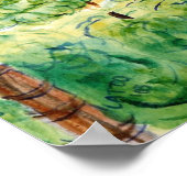 California Winery Vineyard Poster Art Imprimer (Coin)