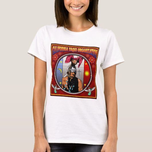 California Yaqui Organization logo T-shirt (Voorkant)