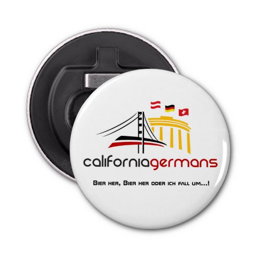 CaliforniaGermans Bottle Opener (Voorkant)
