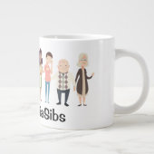 CaliforniaSibs jumbo mok (Rechts)