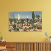 CaliforniaVarieties of Desert Cacti Canvas Afdruk (Insitu (Woonkamer))