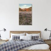 CaliforniaWild Lupine Flowers in Bloom Canvas Afdruk (Insitu (Slaapkamer))