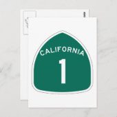 Californië 1 briefkaart (Voorkant / Achterkant)