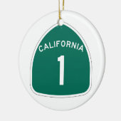 Californië 1 keramisch ornament (Links)
