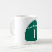 "Californië 1" Koffiemok (Voorkant links)