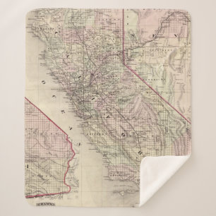 Californië 7 sherpa deken