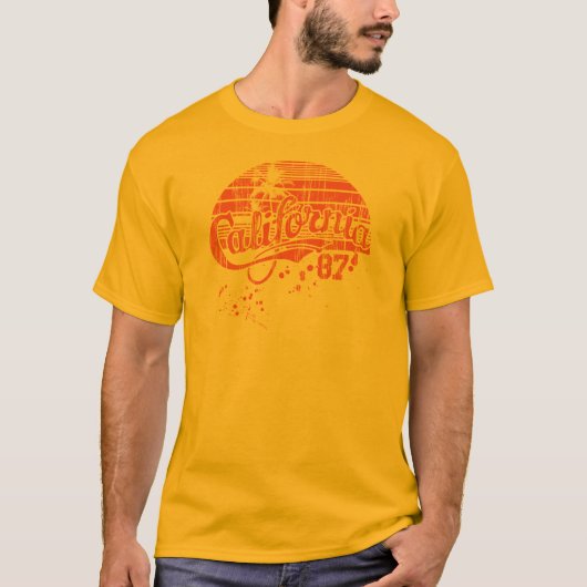 Californië 87 t-shirt (Voorkant)