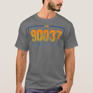 Californië 90037 Postcode OB T-shirt