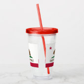 Californië Acryl Drinkbeker (Links)