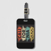 Californië Bagagelabel (Voorkant (verticaal))