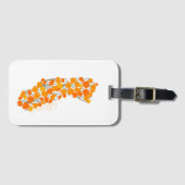 Californië-Bagagelabel Bagagelabel (Voorkant (horizontaal))
