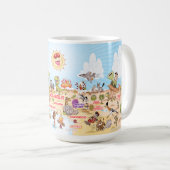 Californie Beach Paradise Mug (Devant droit)