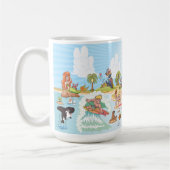 Californie Beach Paradise Mug (Gauche)