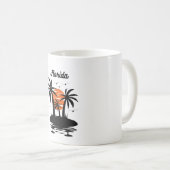 Californie Beach Sunset Coffee Mug (Devant droit)