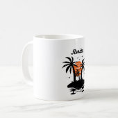 Californie Beach Sunset Coffee Mug (Devant gauche)