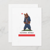 Californië Bedankkaart (Voorkant / Achterkant)