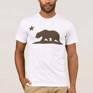 Californië Beer - Bruin T-shirt