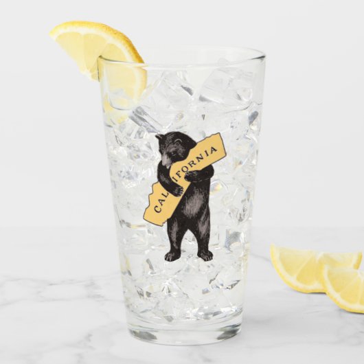  Californië Beer Hug Glas (Voorkant ijs)