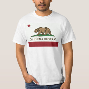 Californië beer trendy shirt