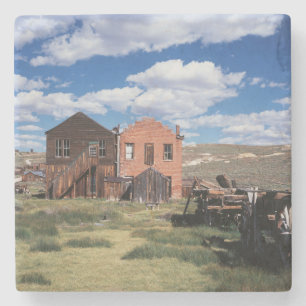 Californië, Bodie State Historic Park, Een oude Stenen Onderzetter