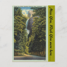 Californië, Bridal Veil Herfsten Briefkaart