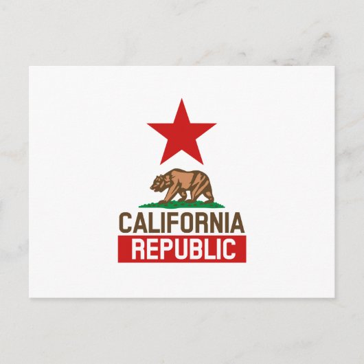 Californië Briefkaart (Voorkant)