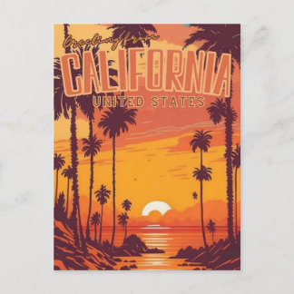 Californië Briefkaart