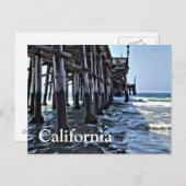 Californië - Briefkaart (Voorkant / Achterkant)
