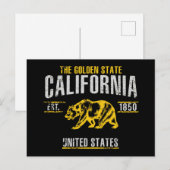 Californië Briefkaart (Voorkant / Achterkant)