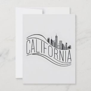 Californië-briefkaart Briefkaart