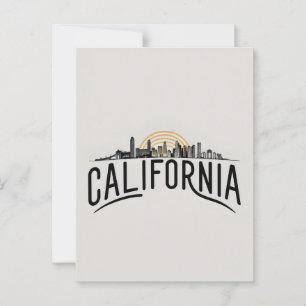Californië-briefkaart Briefkaart