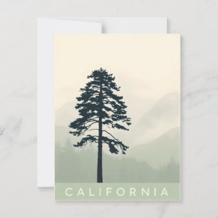 Californië-briefkaart Briefkaart