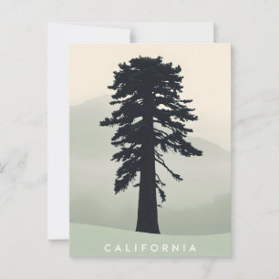 Californië-briefkaart Briefkaart