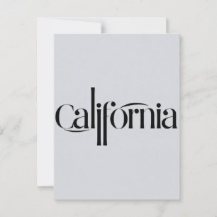 Californië-briefkaart Briefkaart