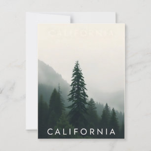 Californië-briefkaart Briefkaart