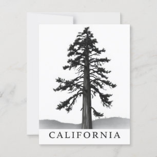 Californië-briefkaart Briefkaart
