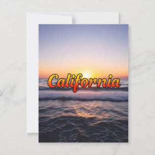 Californië-briefkaart Briefkaart