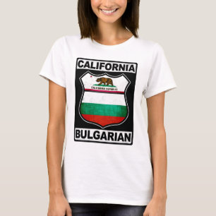 Californië Bulgaars Amerikaans erfgoed T-shirt