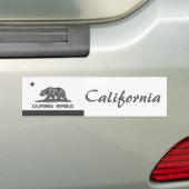 Californië Bumpersticker (Op auto)