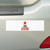 Californië Bumpersticker (Op auto)