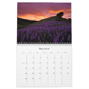 Californie - Calendrier 2016