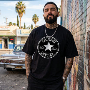 Californië Chicano West Coast-shirt T-shirt