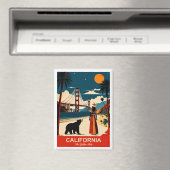 Californië: de Golden State Magnet Magneet (Insitu (Vaatwasser))