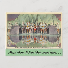 Californië, de ijskappen van 1940 briefkaart