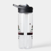 Californië de vlag van de staat aangepaste waterfl waterfles (Rechts)