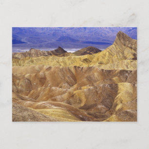 Californië: Death Valley NP, uitzicht vanaf Zabris Briefkaart