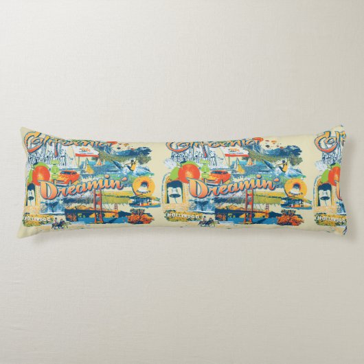 Californië Droom Woondecoratie Lichaamskussen (Voorkant)