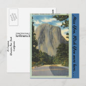 Californië, El Capitan Briefkaart (Voorkant / Achterkant)
