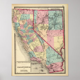 Californië en Nevada 2 Poster