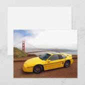 Californië Fiero Briefkaart (Voorkant / Achterkant)